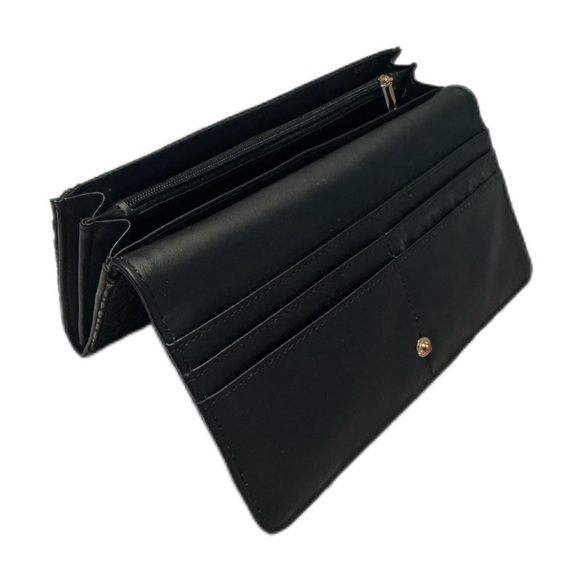 Guess Black & Gold Wallet NWOT - Picture 5 of 7